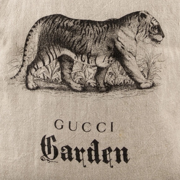 🐅AUTHENTIC🐅 Limited Edition Gucci Garden Linen Tote Bag - Picture 7 of 7